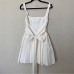 House Of CB  'Florianne'‎ Ivory Bow Mini Dress NWOT size S Photo 5