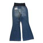 Sonoma New  Maternity Bootcut Jeans Women 16 XL Flare Denim Wide Leg Front Panel Photo 1
