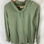 Rachel Zoe Cowl Neck Green Sweatshirt Size XS Photo 0