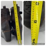 Tory Burch Womens Size 7.5 Shoes Primrose 75mm Wedge Bootie Coconut Latte READ Photo 5