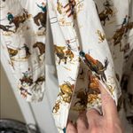 Tasha Polizzi Western Print Long Sleeve Dress White Size L Photo 5