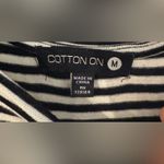 Cotton On  Black and White Striped Women's Summer Sleeveless Long Dress M Photo 2