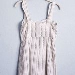 Anthropologie  Sage The Label Striped Mini Bow Strap Dress Photo 7