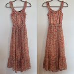 A pea in the pod Off Shoulder Ruffle Neck Maxi Maternity Dress Photo 2