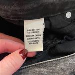 Ashley Mason Distressed Black Straight Leg Jeans Photo 3