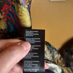 Anthropologie By  Sallie Metallic Jacquard Peplum Top  Multicolor Size 6 Photo 13