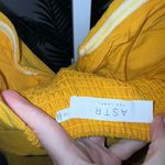 ASTR ‎ the Label Zion mustard yellow strapless wrap jumpsuit women S Photo 5