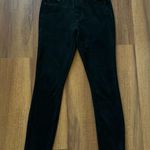 MOTHER Faux Suede High Waisted Looker in Tricks of the Trade Black Size 25 Photo 0