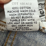 Vintage LEI Riding Wear Denim Cutoff Shorts Size 11 Made in USA Blue Photo 7