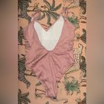 Victoria's Secret NWT  PINK Ribbed Stretch One Piece Bikini Swimsuit Size Large Photo 4