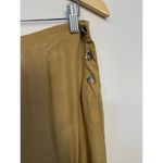 Cut Loose Women's Skirt Midi Medium Golden Brown Side Buttons Lagenlook Bemberg‎ Photo 1