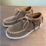 Justin Boots Justin Teepee womens‎ Suede Fringe Bootie Photo 0