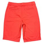 st. john's bay  Bermuda Shorts Sz 12 Coral Peach Pink Stretch Modest Vacation Photo 1