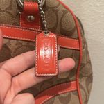 Coach Pey Satchel - Khaki/Persimmon - with Dust Bag Photo 1
