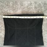 Rodebjer Black Glittery Fitted BustierTube Top Sleeveless Tank Blouse Size Small Photo 13