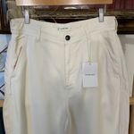 Everlane NWT  The Chino in Buttersoft Bone Tencel Barrel Trouses - Sz 8 🧡🎀 Photo 3