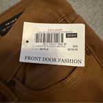 joe's jeans NWT Joe’s Jeans Callie Exposed Button Fly high rise cropped boot maple size 30 Photo 9