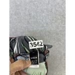 SheIn Women's Off Shoulder Blouse Cropped Cut out Tie Black Floral Large Photo 3