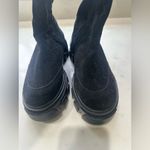 Farm Rio Faux Suede Tall Shaft Boots, vegan leather, black Photo 2