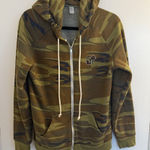 Alternative  Gilroy Rodeo Women's Full Zip Hoodie Green Camo Large Photo 0