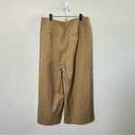 Madewell NWT  The Petite Harlow Wide Leg Pant Tan Womens Size 14 P Photo 3