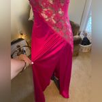 Vintage Made in the USA Val Mode Lace Slip Dress Size L Photo 2