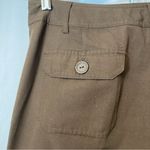 Emma James Brown Bootcut Mid Rise Waist Pressed Leg Trousers Slacks Pants Photo 6