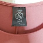 Agnes & Dora  Womens Dress Size Small Swing Rose Rayon Tunic High-low ruffle Photo 6