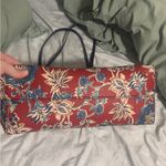 Ralph Lauren Floral Red Tote Bag Photo 6