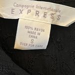 EXPRESS Black vintage 2000s  collared top Size Small Photo 5
