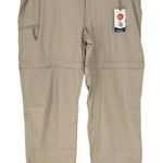 Bass Pro Shops Bass Pro Women's Peyote Ultimate Angler Convertible Pants Beige Size‎ 18 NWT Photo 0