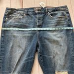 Torrid Jeans NWT Womens 20S Blue Denim High Rise Straight Button Fly Stud Slit Photo 8