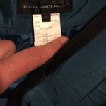 Anthropologie MORINE COMTE MARANT Blue Black Lace Trim Mini Skirt EUC 2 Photo 4