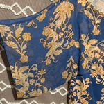 Ruby Rd Floral Vintage Abstract Pattern  Fitted Flowy Dress Shirt Blouse Photo 4