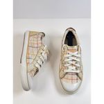 Coach Womens Shoes Beige Gold Barrett Low Top Casual Sneakers Graffiti US 7.5 Photo 2