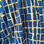 Tuckernuck Olivia James the Label Waverly Dress Size L Mini Of The Grid Might Blue Size L Photo 8