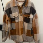 Altar'd State  Sherpa patchwork coat Photo 0