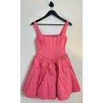STAUD Landscape Corset Minidress in Lollipop Size US 0 Pink Photo 4