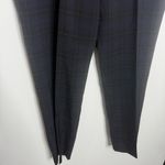 NWT Kasper Indigo‎ Multi Plaid Dress Pants Straight Leg Size 16 Blue Photo 1