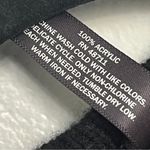 Massini Black Open Knit Fringe Kimono Cardigan – Size S/M Photo 4