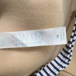 Cacique  Swim Tankini Top Striped Tiered Layered Swimsuit‎ Top Size 16 Photo 3