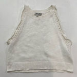 Madewell Ivory Knit Sweater Tank Top – Size M Photo 0