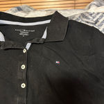 Tommy Hilfiger  Classic Black Polo Shirt Size M Photo 3