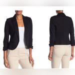 Amanda & Chelsea  Ponte 3/4 Length Sleeve Rouched Jacket Photo 1