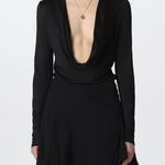 Versace Jersey Hooded Bodysuit in Black 36 4 New Womens Long Sleeve Top Photo 14