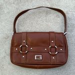 Guess Signature Classic Brown & Silver Mini Satchel Bag Photo 0
