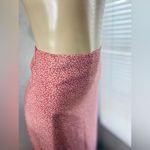 Abercrombie & Fitch  High-Slit Midi Skirt - Red Floral Pattern - Size XS Photo 7
