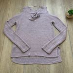Rue 21 Lavender Off-the-Shoulder Sweater Photo 0