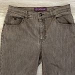 Gloria Vanderbilt Amanda Brown Stretchy Jeans Size 10 Short Photo 1
