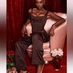 House Of CB Host of cb Daria cargo chocolate trousers pants NWOT size S Photo 4